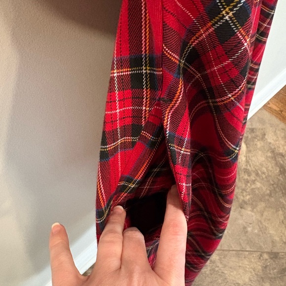 Plaid Red Holiday Dress - Picture 4 of 8